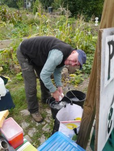 Star washer upper -scouting years came in very handy!